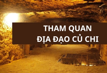 ĐỊA ĐẠO CỦ CHI - ĐỀN BẾN DƯỢC - GREEN LAND FARM