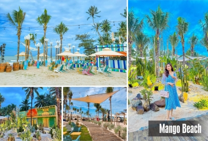PHAN THIẾT | MŨI NÉ | NGẮM HOÀNG HÔN TRÊN BIỂN VỚI MANGO BEACH 